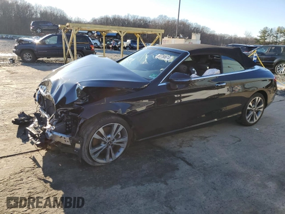 2019 Mercedes-Benz C 300 with VIN WDDWK8EB7KF784230, listed as a Copart auction lot 83780674 with Not provided miles and Salvage title. Bid and sale history available at DreamBid. Image 1.