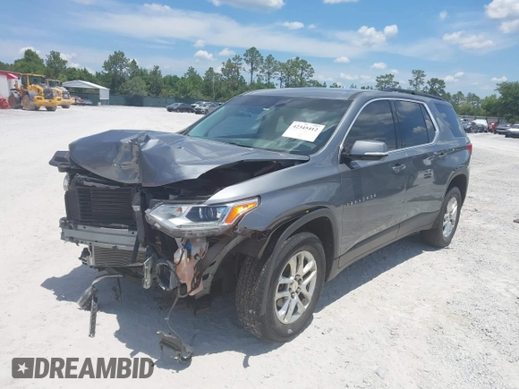 2019 Chevrolet Traverse LT Cloth with VIN 1GNERGKW0KJ123288, listed as a IAAI auction lot 42345412 with 78,696 mi miles and . Bid and sale history available at DreamBid. Image 17.