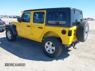 2021 Jeep Wrangler Unlimited Willys with VIN 1C4HJXDN8MW511747, listed as a IAAI auction lot 41730164 with 42,300 mi miles and . Bid and sale history available at DreamBid. Image 3.