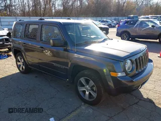 2017 Jeep Patriot High Altitude with VIN 1C4NJRFB7HD194823, listed as a IAAI auction lot 40807424 with 65,956 mi miles. Bid and sale history available at carsss.com. Image 1.