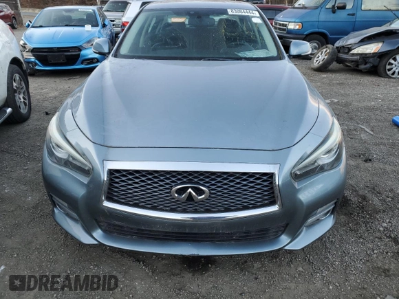 2017 Infiniti Q50 3.0t Premium with VIN JN1EV7ARXHM834121, listed as a Copart auction lot 83004444 with 90,569 mi miles and Salvage Title. Bid and sale history available at carsss.com. Image 5.