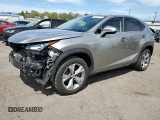 2017 Lexus NX with VIN JTJBARBZ7H2108182, listed as a Copart auction lot 54307375 with 87,658 mi miles and Salvage Title. Bid and sale history available at carsss.com. Image 1.