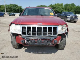 2006 Jeep Grand Cherokee Limited with VIN 1J4HS58NX6C317392, listed as a Copart auction lot 53518204 with 0 mi miles and Salvage Title. Bid and sale history available at carsss.com. Image 5.