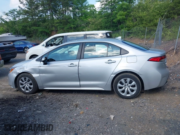 2023 Toyota Corolla LE with VIN 5YFB4MDE0PP065523, listed as a IAAI auction lot 42152439 with 39,679 mi miles. Bid and sale history available at carsss.com. Image 14.