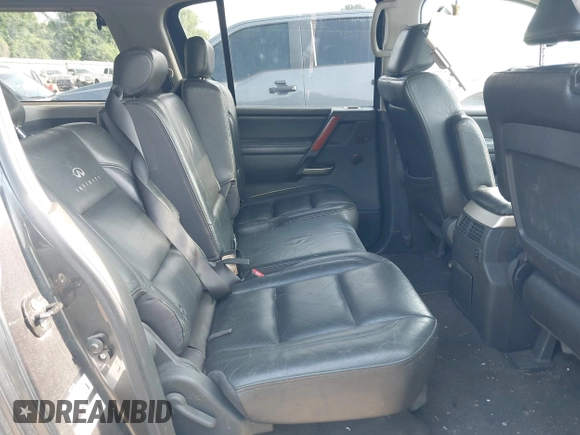 2006 Infiniti QX56 z VIN 5N3AA08A96N807159, wystawiony jako IAAI lot #42289763 z przebiegiem 194 632 mil mil oraz . Historia ofert i sprzedaży dostępna na DreamBid. Obrazek 8.