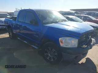 2008 Dodge Ram 1500 SLT with VIN 1D7HA18N78S573490, listed as a IAAI auction lot 41156599 with 114,257 mi miles. Bid and sale history available at carsss.com. Image 1.