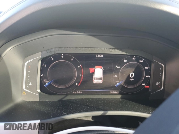 2022 Volkswagen Atlas SE with VIN 1V2JP2CA5NC533160, listed as a Copart auction lot 78909884 with 30,344 mi miles and Non repairable. Bid and sale history available at DreamBid. Image 9.