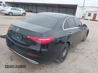 2024 Mercedes-Benz C 300 with VIN W1KAF4GB1RR227861, listed as a IAAI auction lot 41380978 with 6,890 mi miles and . Bid and sale history available at DreamBid. Image 4.