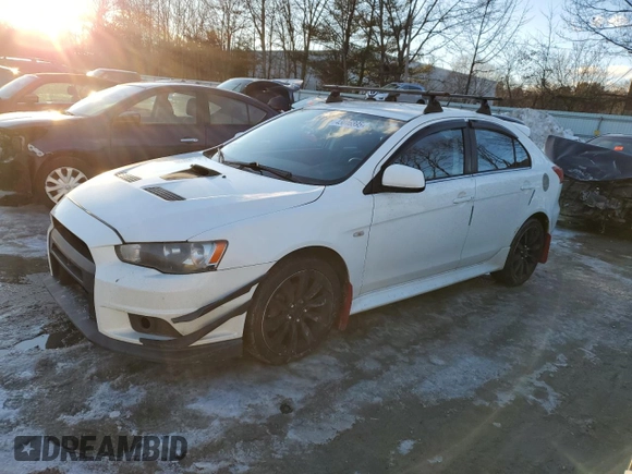 2011 Mitsubishi Lancer with VIN JA32Y6HV7BU045497, listed as a Copart auction lot 43846895 with 103,842 mi miles and Clean Title. Bid and sale history available at DreamBid. Image 1.