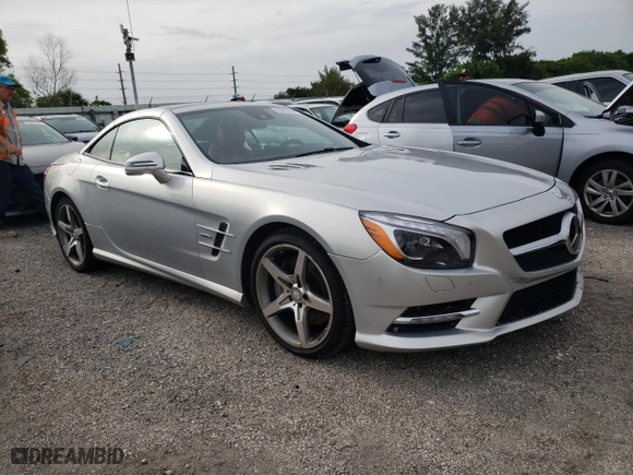 2013 Mercedes-Benz SL-Class SL 550 with VIN WDDJK7DA4DF007827, listed as a Copart auction lot 59263754 with 57,094 mi miles and Salvage Title. Bid and sale history available at carsss.com. Image 4.