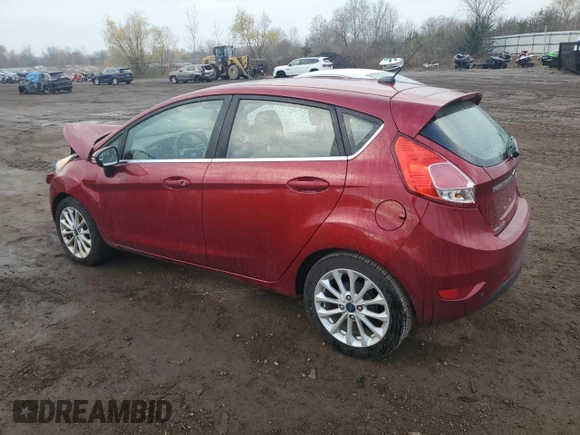 2017 Ford Fiesta Titanium with VIN 3FADP4FJ9HM102397, listed as a Copart auction lot 80921684 with 106,011 mi miles and Salvage Title. Bid and sale history available at DreamBid. Image 2.