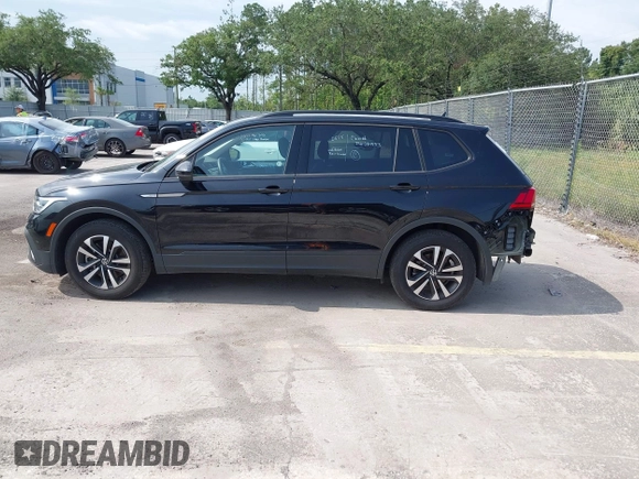 2024 Volkswagen Tiguan S with VIN 3VVRB7AX4RM201384, listed as a IAAI auction lot 42401212 with 11,986 mi miles and . Bid and sale history available at DreamBid. Image 15.