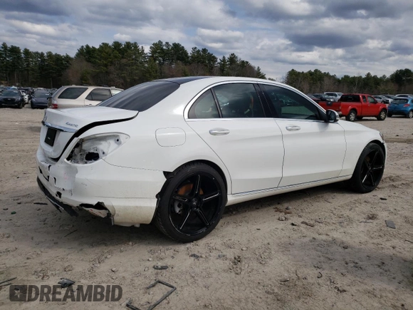 2021 Mercedes-Benz C 300 with VIN W1KWF8EB3MR635559, listed as a Copart auction lot 49066275 with 19,447 mi miles and Salvage Title. Bid and sale history available at carsss.com. Image 3.