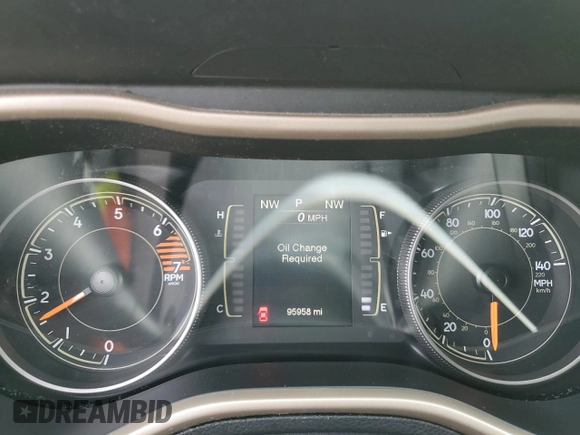 2017 Jeep Cherokee Latitude с VIN 1C4PJMCB9HW615722, выставлен на аукционе Copart как лот 53698105 с пробегом 95 958 миль миль и Списание • Salvage title. История ставок и продаж доступна на DreamBid. Изображение 9.