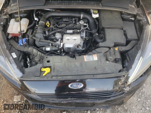 2018 Ford Focus SE with VIN 1FADP3FE6JL226535, listed as a Copart auction lot 50632105 with 45,649 mi miles and Salvage title. Bid and sale history available at DreamBid. Image 12.