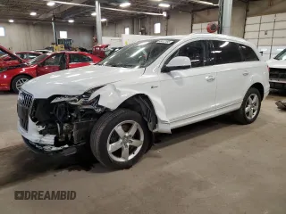 2015 Audi Q7 Premium Plus with VIN WA1LGAFE0FD008791, listed as a Copart auction lot 48412195 with 135,167 mi miles and Non Repairable. Bid and sale history available at DreamBid. Image 1.