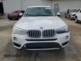 2017 BMW X3 xDrive28i z VIN 5UXWX9C58H0T09176, wystawiony jako Copart lot #53378805 z przebiegiem 116 503 mil mil oraz Czysty tytuł • Clean title. Historia ofert i sprzedaży dostępna na DreamBid. Obrazek 5.