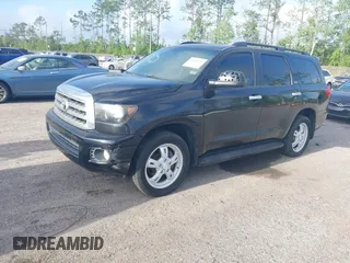 2008 Toyota Sequoia Ltd with VIN 5TDZY68A88S000028, listed as a IAAI auction lot 41954510 with 314,628 mi miles. Bid and sale history available at carsss.com. Image 2.