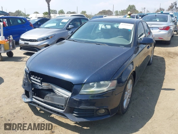 2010 Audi A4 Premium с VIN WAUAFAFL5AN029618, выставлен на аукционе IAAI как лот 42161647 с пробегом 184 028 миль миль и . История ставок и продаж доступна на DreamBid. Изображение 2.