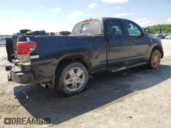 2011 Toyota Tundra 4WD Truck LTD with VIN 5TFBW5F11BX187070, listed as a Copart auction lot 55593624 with 217,697 mi miles and Salvage Title. Bid and sale history available at carsss.com. Image 3.