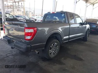 2021 Ford F-150 XL with VIN 1FTEX1CP5MFA52842, listed as a IAAI auction lot 42520858 with 107,873 mi miles and . Bid and sale history available at DreamBid. Image 4.