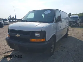 2012 Chevrolet Express Cargo with VIN 1GCZGTCG1C1102306, listed as a IAAI auction lot 42339673 with 92,684 mi miles and . Bid and sale history available at DreamBid. Image 2.