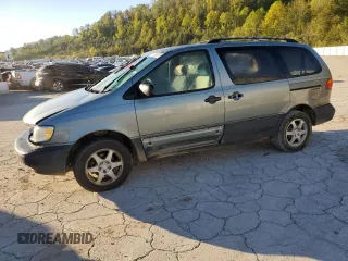 1999 Toyota Sienna LE with VIN 4T3ZF13C4XU137126, listed as a Copart auction lot 75205074 with 0 mi miles and Salvage Title. Bid and sale history available at carsss.com. Image 1.