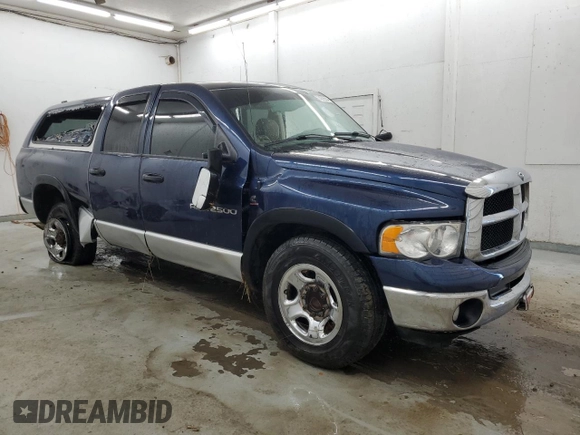 2004 Dodge Ram 2500 SLT with VIN 3D7KA28C94G130334, listed as a Copart auction lot 74076554 with 113,406 mi miles and Non Repairable. Bid and sale history available at carsss.com. Image 4.