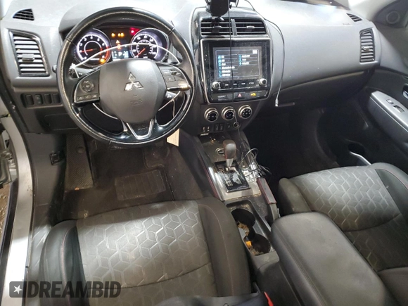 2022 Mitsubishi Outlander ES with VIN JA4ARUAU3NU021423, listed as a Copart auction lot 51933915 with 57,498 mi miles and Salvage title. Bid and sale history available at DreamBid. Image 8.