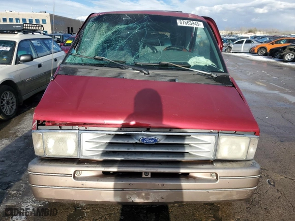 1995 Ford Aerostar Wagon Eddie Bauer with VIN 1FMDA41X3SZA20321, listed as a Copart auction lot 87863945 with 0 mi miles and Salvage Title. Bid and sale history available at carsss.com. Image 5.