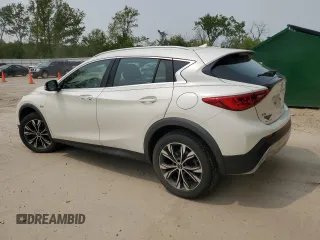 2017 Infiniti QX30 Premium with VIN SJKCH5CR1HA035131, listed as a Copart auction lot 58869955 with 75,983 mi miles and Clean title. Bid and sale history available at DreamBid. Image 2.