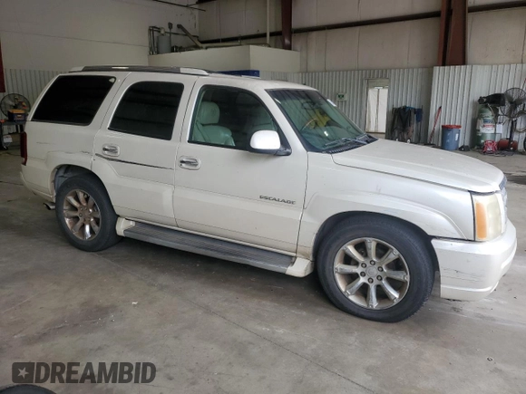 2002 Cadillac Escalade z VIN 1GYEC63T22R234266, wystawiony jako Copart lot #53041985 z przebiegiem 186 571 mil mil oraz Szkody całkowita. Historia ofert i sprzedaży dostępna na DreamBid. Obrazek 4.