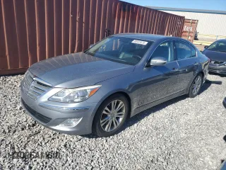 2014 Hyundai Genesis 3.8L with VIN KMHGC4DD1EU261997, listed as a Copart auction lot 49341575 with 56,599 mi miles and Salvage Title. Bid and sale history available at carsss.com. Image 1.