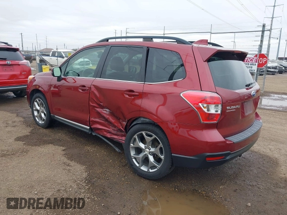 2016 Subaru Forester 2.5i Touring with VIN JF2SJAXC4GH559382, listed as a IAAI auction lot 41582904 with 80,713 mi miles. Bid and sale history available at carsss.com. Image 3.