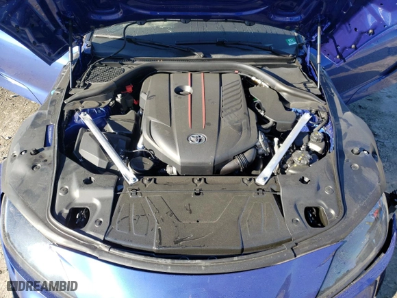 2024 Toyota GR Supra 3.0 with VIN WZ1DB0G08RW065269, listed as a Copart auction lot 44769835 with NaN miles and Salvage Title. Bid and sale history available at carsss.com. Image 11.