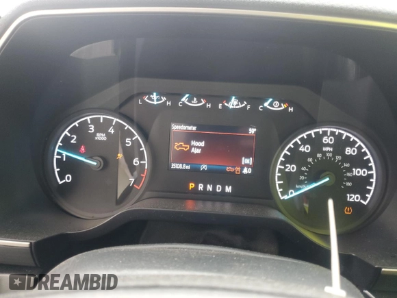2021 Ford F-150 XL с VIN 1FTEW1CP7MFC76259, выставлен на аукционе Copart как лот 52684345 с пробегом 35 108 миль миль и Списание • Salvage title. История ставок и продаж доступна на DreamBid. Изображение 9.