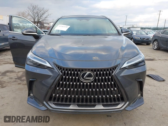 2023 Lexus NX with VIN 2T2HGCEZ2PC024481, listed as a IAAI auction lot 41203195 with 1 mi miles. Bid and sale history available at carsss.com. Image 11.