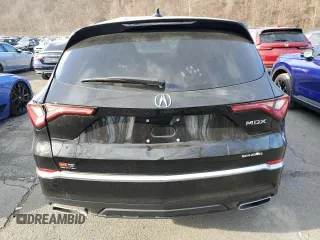 2023 Acura MDX с VIN 5J8YE1H36PL028064, выставлен на аукционе Copart как лот 61346625 с пробегом 16 587 миль миль и Списание • Salvage title. История ставок и продаж доступна на DreamBid. Изображение 6.