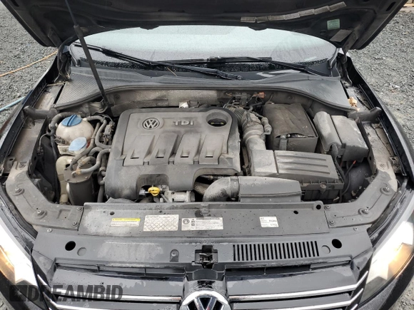 2014 Volkswagen Passat with VIN 1VWAN7A37EC086546, listed as a Copart auction lot 57513595 with 201,309 mi miles and Clean title. Bid and sale history available at DreamBid. Image 11.