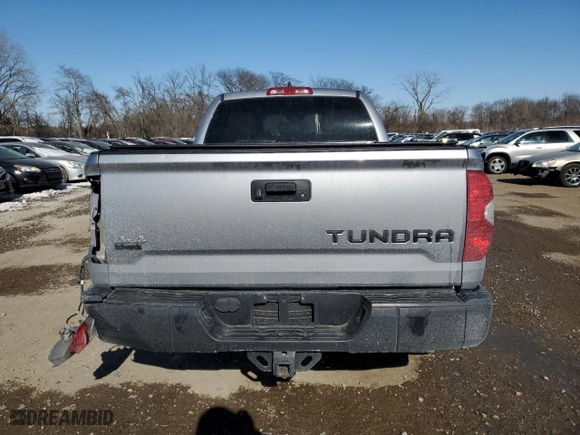 2020 Toyota Tundra 4WD SR with VIN 5TFUY5F13LX914827, listed as a Copart auction lot 46171575 with 44,740 mi miles and Salvage Title. Bid and sale history available at carsss.com. Image 6.
