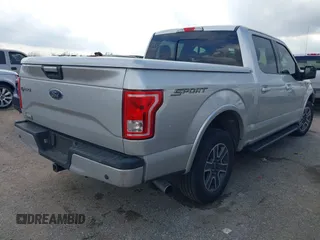 2015 Ford F-150 XL with VIN 1FTEW1CG5FKE20353, listed as a IAAI auction lot 41496649 with 313,946 mi miles and . Bid and sale history available at DreamBid. Image 4.