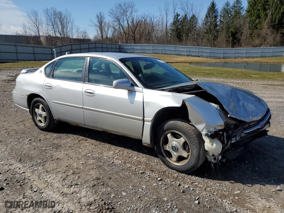 2004 Chevrolet Impala with VIN 2G1WF52E049461802, listed as a Copart auction lot 50136935 with 0 mi miles and Salvage Title. Bid and sale history available at carsss.com. Image 4.