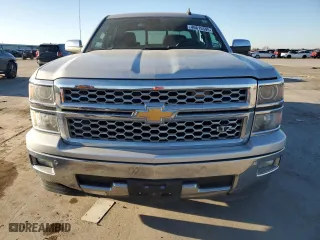 2015 Chevrolet Silverado 1500 LTZ with VIN 3GCPCSEC1FG400299, listed as a Copart auction lot 46615595 with 97,470 mi miles and Salvage Title. Bid and sale history available at carsss.com. Image 5.