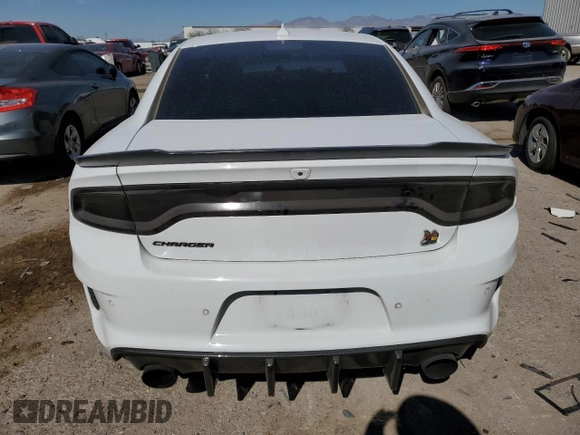 2021 Dodge Charger Scat Pack Widebody with VIN 2C3CDXGJ4MH526419, listed as a Copart auction lot 77953484 with 30,480 mi miles and Salvage Title. Bid and sale history available at DreamBid. Image 6.