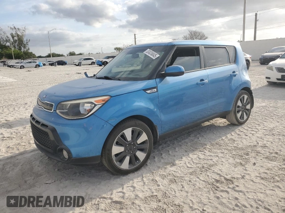 2016 Kia Soul + z VIN KNDJP3A56G7299698, wystawiony jako Copart lot #53424645 z przebiegiem 123 783 mil mil oraz Nie do naprawy • Non repairable. Historia ofert i sprzedaży dostępna na DreamBid. Obrazek 1.