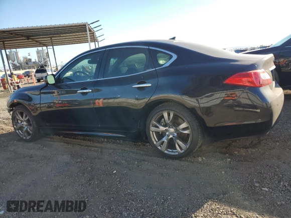 2011 Infiniti M37 with VIN JN1BY1AP7BM323494, listed as a Copart auction lot 77250874 with 136,351 mi miles and Salvage Title. Bid and sale history available at carsss.com. Image 2.