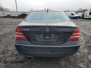 2006 Mercedes-Benz C 230 Sport with VIN WDBRF52H16F766913, listed as a Copart auction lot 42651805 with 129,701 mi miles and Salvage Title. Bid and sale history available at carsss.com. Image 6.