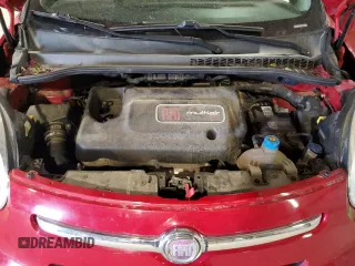 2015 FIAT 500L Easy with VIN ZFBCFABH9FZ030061, listed as a Copart auction lot 55311245 with 101,284 mi miles and Salvage title. Bid and sale history available at DreamBid. Image 12.