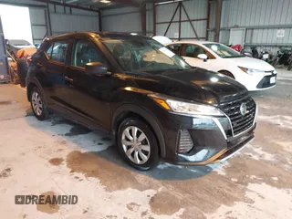 2021 Nissan Kicks S z VIN 3N1CP5BV3ML540520, wystawiony jako IAAI lot #41857289 z przebiegiem 106 139 mil mil oraz . Historia ofert i sprzedaży dostępna na DreamBid. Obrazek 1.