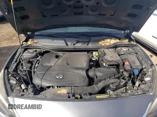 2017 Infiniti QX30 Sport with VIN SJKCH5CP3HA017499, listed as a Copart auction lot 46955954 with 100,772 mi miles. Bid and sale history available at carsss.com. Image 12.